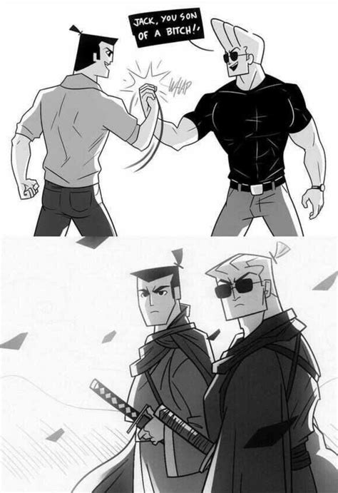 samurai jack and johnny bravo